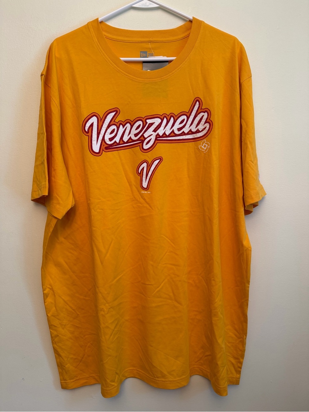 New Era World Baseball Classic 2026 Team Venezuela Logo T-Shirt